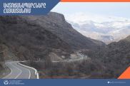 Водителей предупредили о гололеде на ряде автодорог Армении