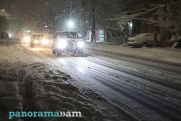 Снежный апокалипсис в Армении: водителям рассказали о ситуации на дорогах республики