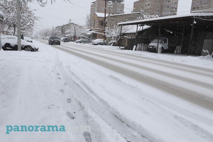 Ճանապարհների վիճակը ժամը 9։00-ի դրությամբ