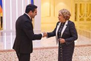 Armenian, Russian parliament speakers discuss bilateral ties