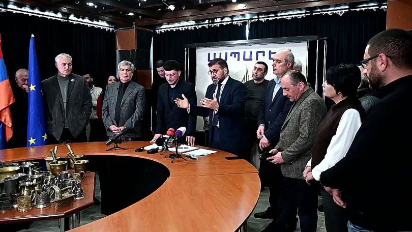 Levon Barseghyan runs for mayor of Gyumri