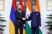 Armenian FM off to India