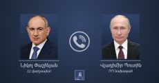 Пашинян и Путин поговорили по телефону