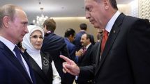 Putin, Erdogan have talks in Baku