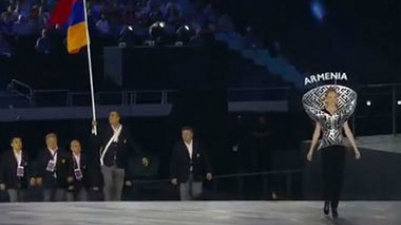 International reports: Azerbaijan spectators gave Armenian delegation hostile reception at Euro-Games opening ceremony  