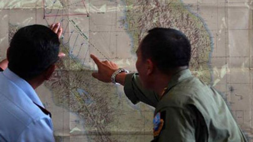 Focus 'shifts west' for missing jet