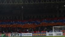 Match between Russian and Armenian fans ends in draw