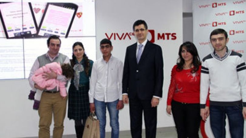 Winners of ‘Best Love Confession’ contest on VivaCell-MTS Facebook page receive prizes