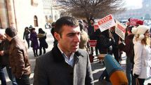 OSCE Minsk Group Co-Chairs met with protest in Yerevan