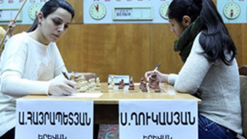 Gevorgyan, Gasparian, Sargsyan in lead at Armenian Chess Championship