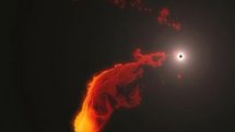 Black hole to 'eat biggest meal'