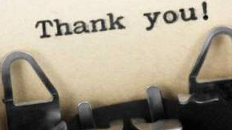 Today is International Thank You Day