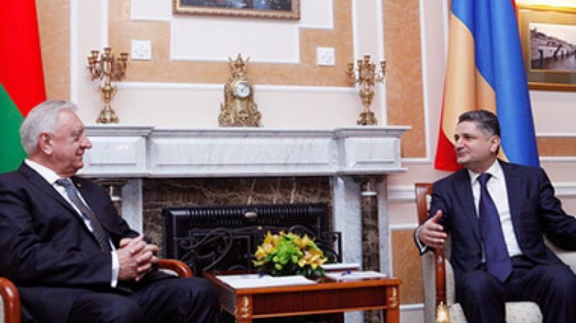 Armenia, Belarus set to develop economic ties