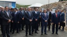 President Sargsyan attends opening of Ecofarm cattle breeding company