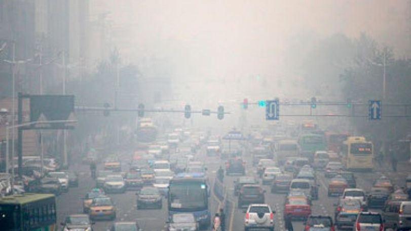 Heavy smog closes schools, airport in northeast China