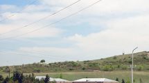 Armenian civilian wounded by Azeri sniper fire