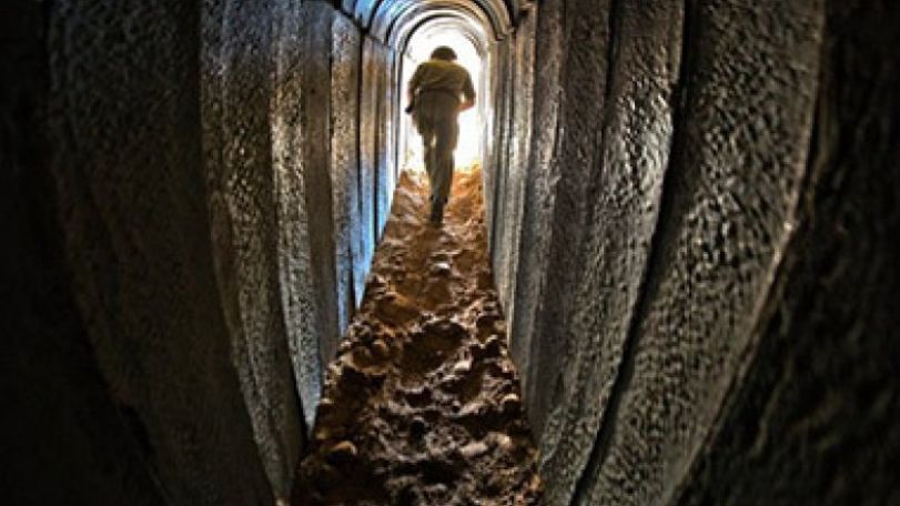 Israel says it's found tunnel from Gaza