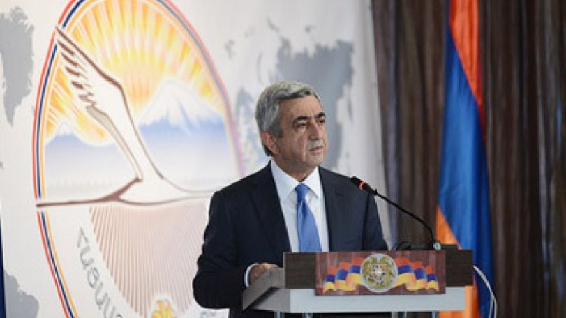 Սերժ Սարգսյան. Սփյուռքի նախարարությունը ոչ միայն կայացել է, այլև դարձել է զարգացող և հեռանկարային կառույց
