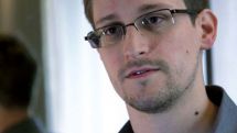 Snowden shortlisted for Sakharov Prize