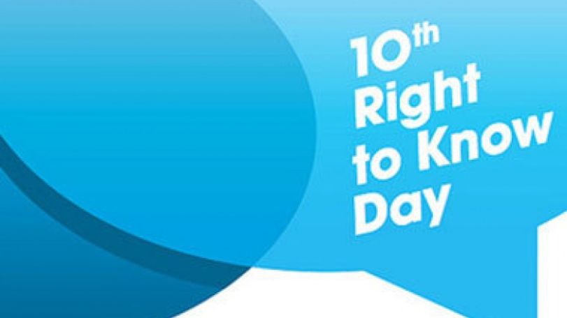 Today is International Right to Know Day