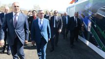 President attends groundbreaking ceremony for new checkpoint in Bagratashen  