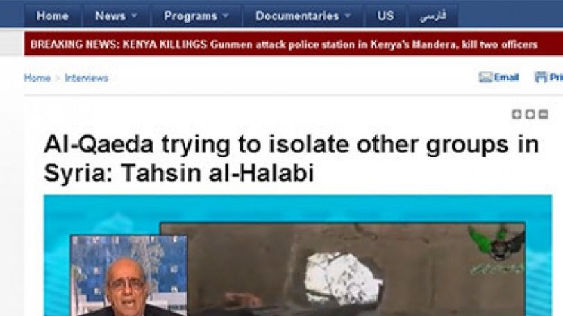 Al-Qaeda trying to isolate other groups in Syria: Tahsin al-Halabi