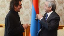 President Serzh Sargsyan awarded Yuri Bashmet with the Order of Honor