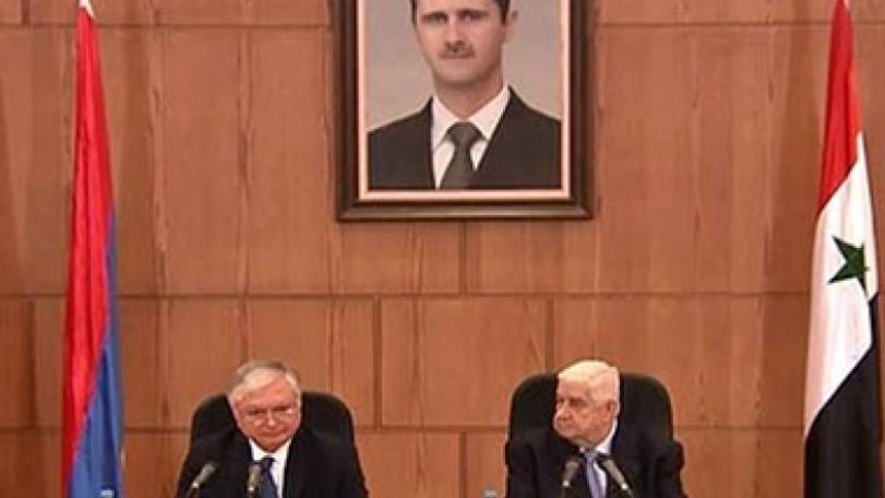 SANA: Syrian,  Armenian FMs lash out at Turks over continued massacres 
