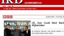 US, Iran could start back channel on Afghanistan