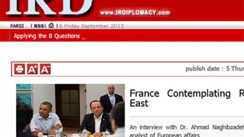 France contemplating return to Middle East