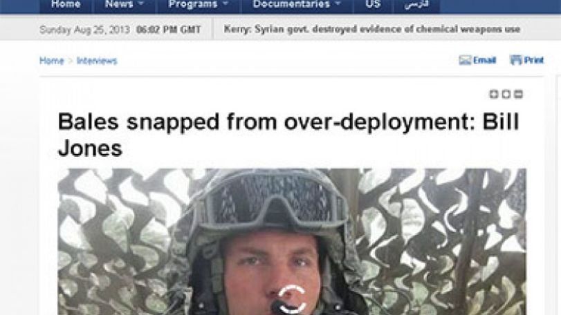 Bales snapped from over-deployment - Bill Jones