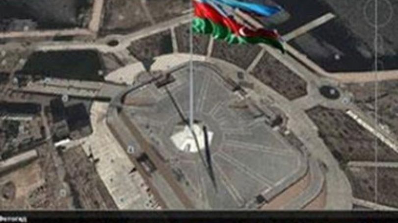 «Google Maps» показал миру разорванный флаг Азербайджана