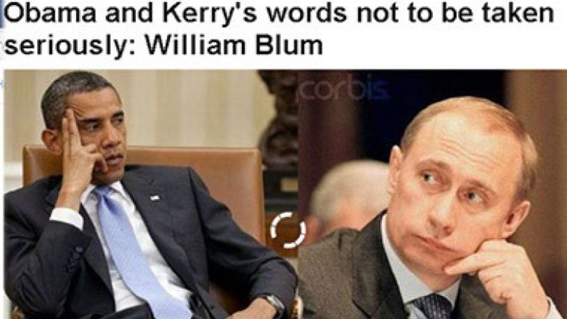 Obama in game to win propaganda points: An interview with William Blum