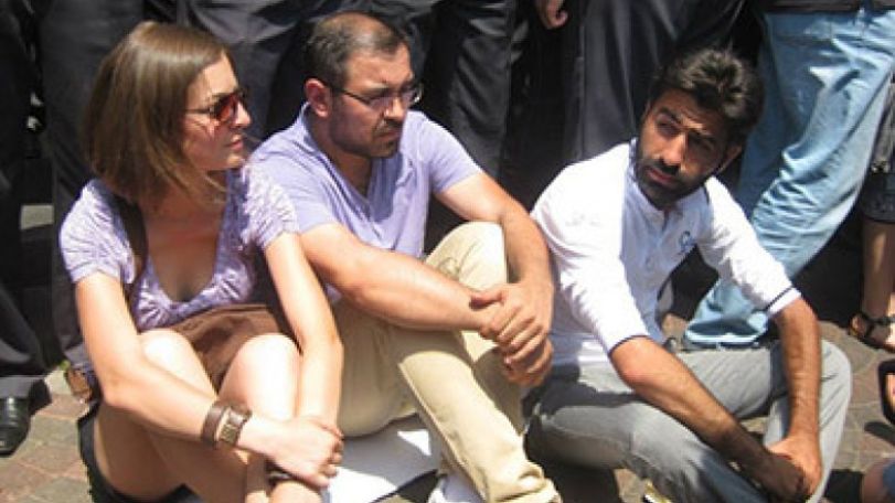 Transport fare protester suffers sunstroke