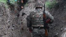 На боевых позициях от пули противника ранен военнослужащий Армии обороны НКР
