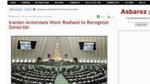 Iranian-Armenians want Rouhani to recognize Genocide