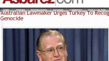 Australian lawmaker urges Turkey to recognize Genocide