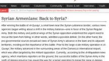 Syrian Armenians: Back to Syria?