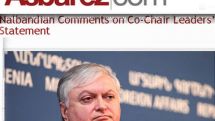 Armenian FM comments on co-chair leaders’ statement