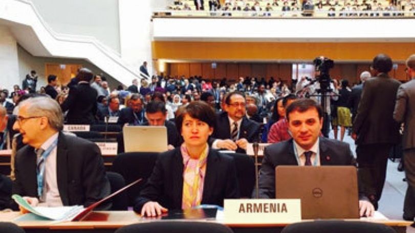 Армения принимает участие в 68-й сессии Всемирной ассамблеи здравоохранения в Женеве   
