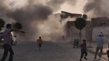 Lebanon says it was hit by rockets launched from Syria