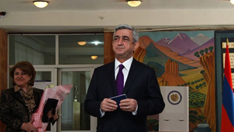 Սերժ Սարգսյան. Ընտրել եմ համեստ մարդու (Լուսանկարներ, տեսանյութ)