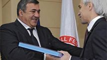 Глава Федерации футбола Армении Р. Айрапетян выступил с годовым отчетом