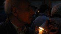 Айк Демоян обратился с призывом к участникам шествия с факелами к мемориалу в память жертв Геноцида армян