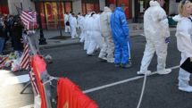 Boston Marathon bombing suspect 'seen on video'