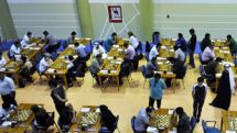 Armenian chess players at Dubai Open