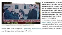 «Balcanicaucaso.org»: Взгляды Гейдара и Ильхама Алиевых на карабахское урегулирование существенно отличаются