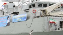 Iran launches Jamaran 2 destroyer in Caspian Sea