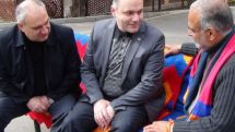Orinats Yerkir MPs visit Raffi Hovannisian at Liberty Square