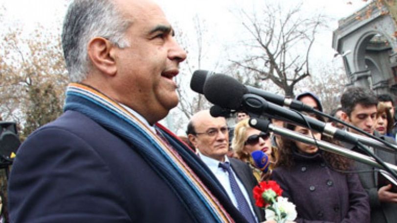 Raffi Hovannisian on Hovik Abrahamyan’s statement: My interlocutor is Serzh Sargsyan